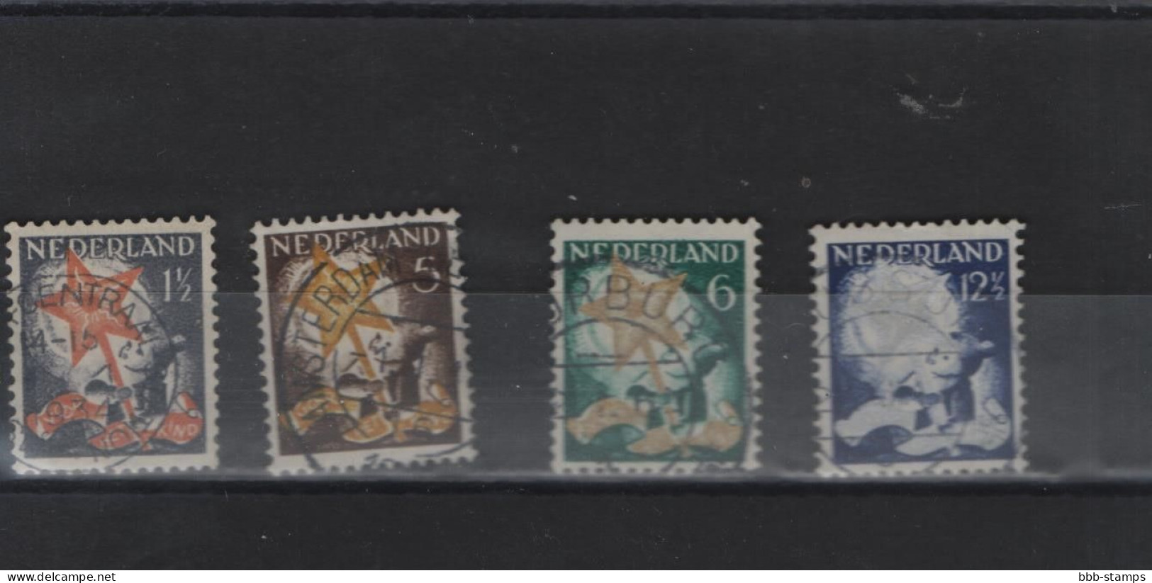 Niederlande Michel Kat.No. Used 268/271 - Used Stamps