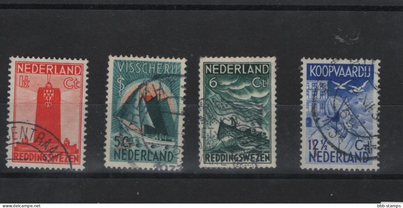 Niederlande Michel Kat.No.  Used 262/265 (3) - Gebraucht