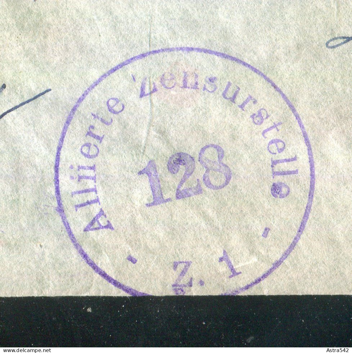 "USA" 1952, Brief Mit "ZENSUR" (Alliierte Zensurstelle) Nach Wien (A0160) - Briefe U. Dokumente