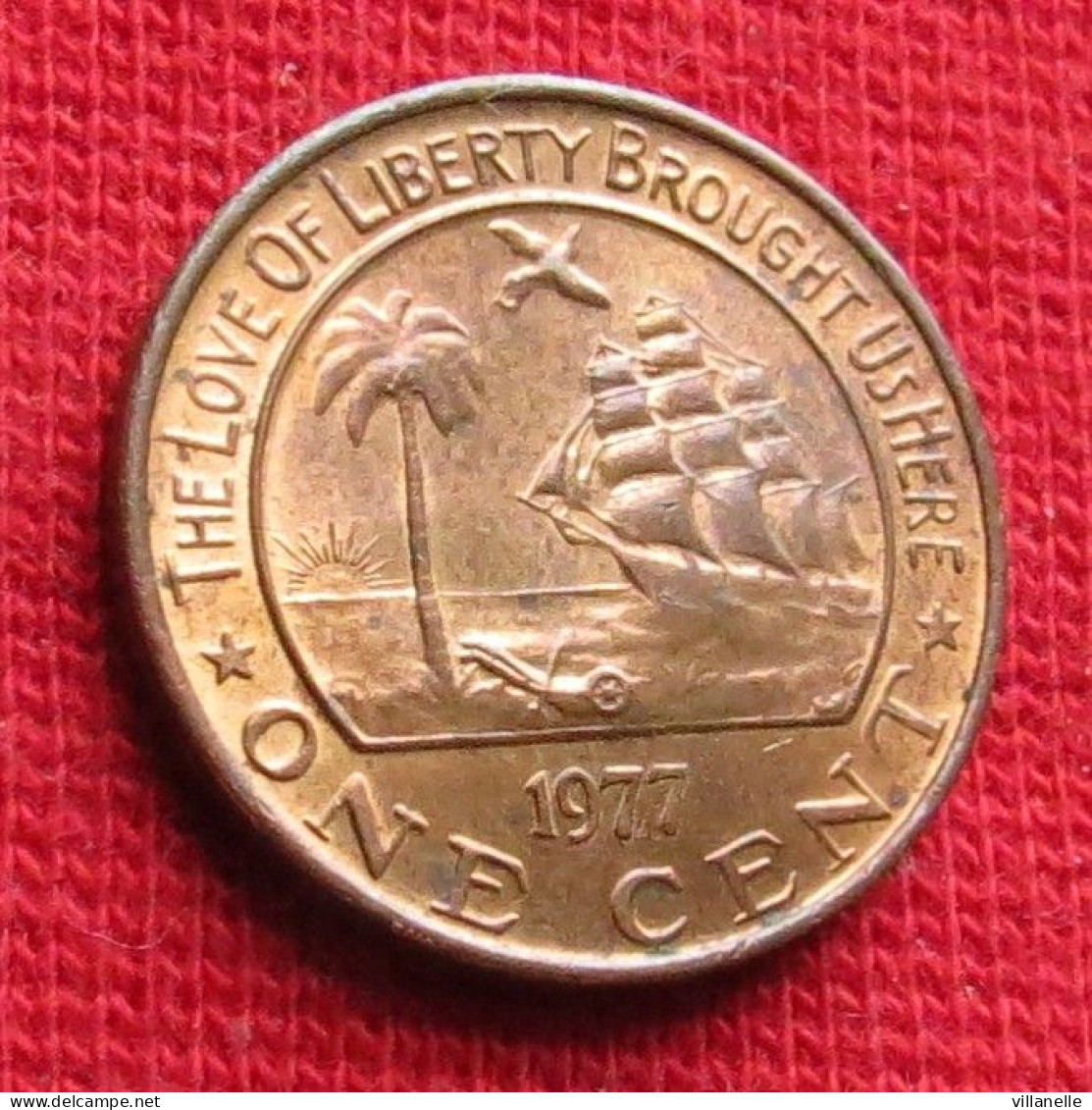 Liberia 1 Cent 1977 W ºº - Liberia