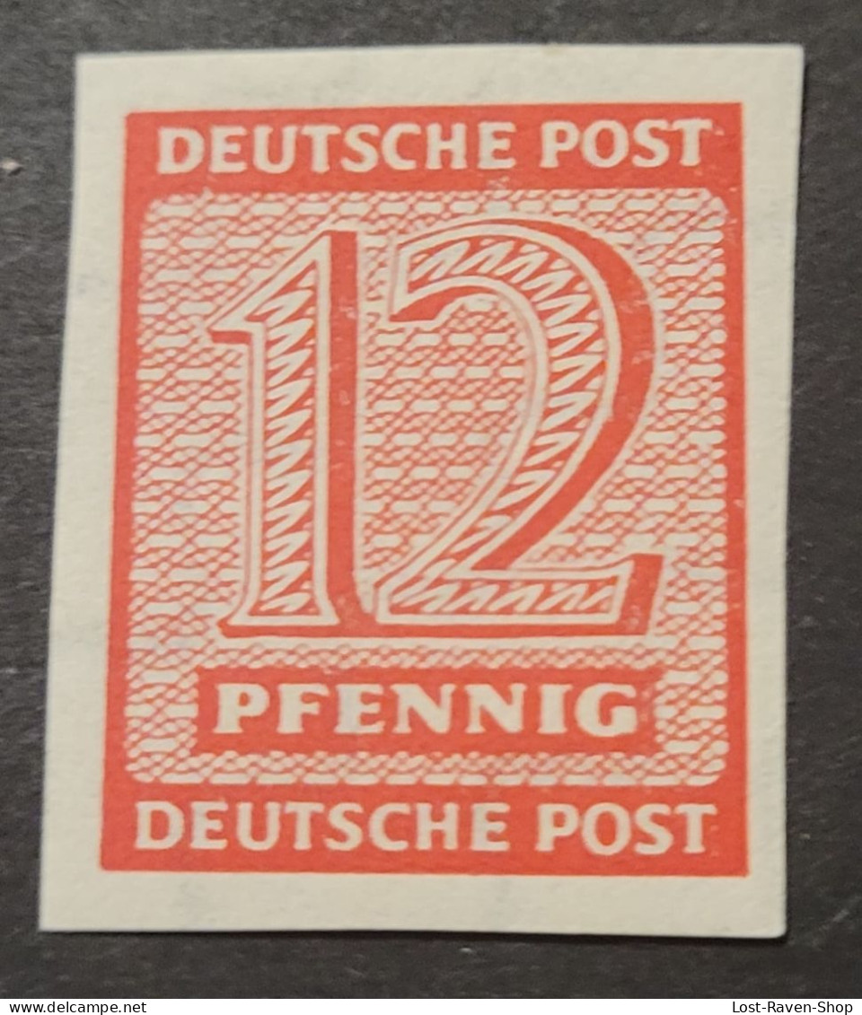 Deutsche Post - 12 Pfennig - Gebraucht