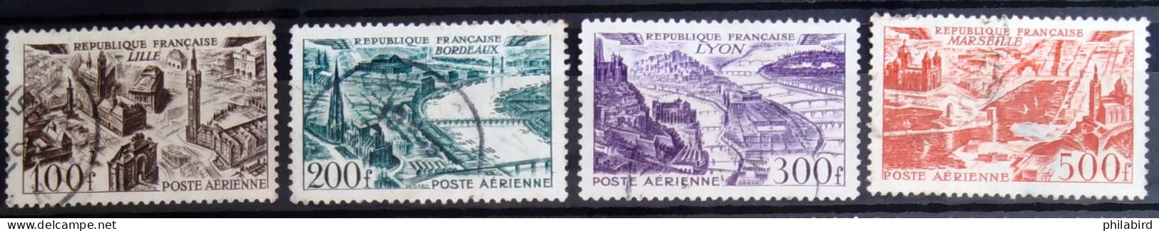 FRANCE                          P.A   N° 24/27                         OBLITERE - 1927-1959 Used