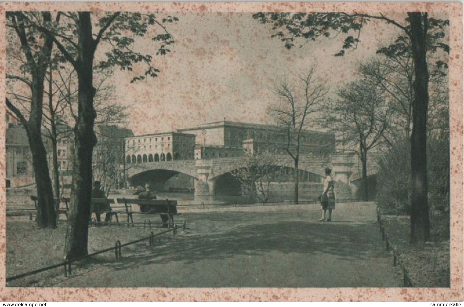 112686 - Mülheim, Ruhr - Schlossbrücke Und Stadthalle - Mülheim A. D. Ruhr