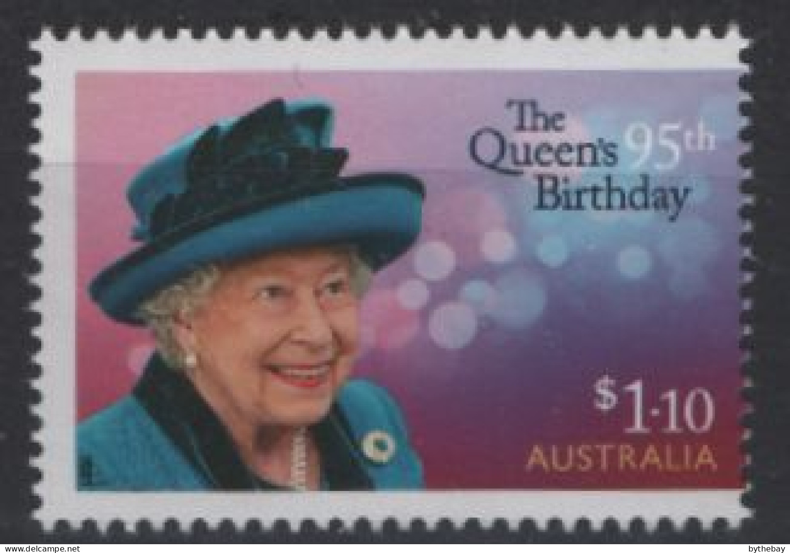 Australia 2021 MNH Sc 5367 $1.10 QEII In Blue Hat QEII 95th Birthday - Unused Stamps