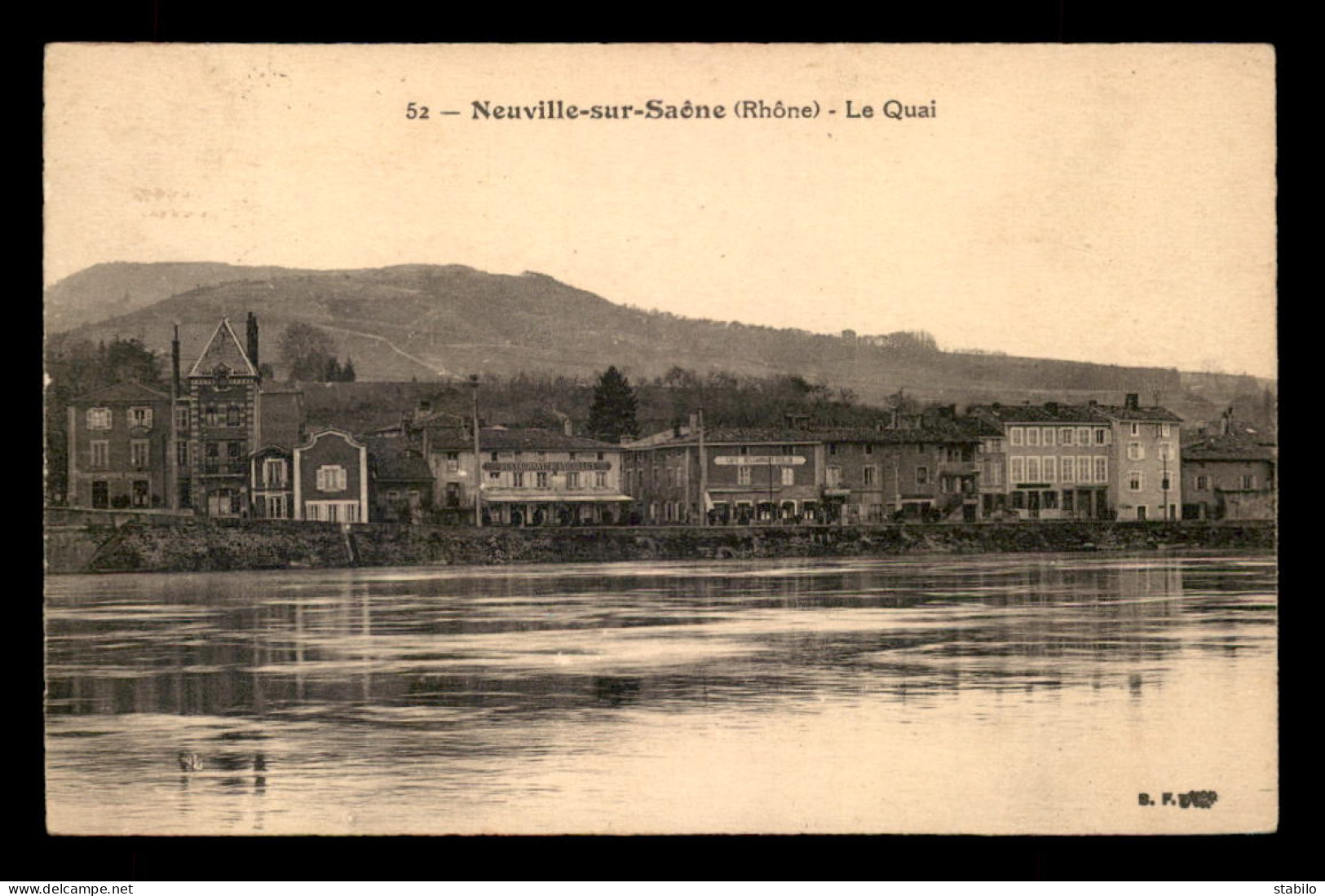 69 - NEUVILLE-SUR-SAONE - LE QUAI - Neuville Sur Saone