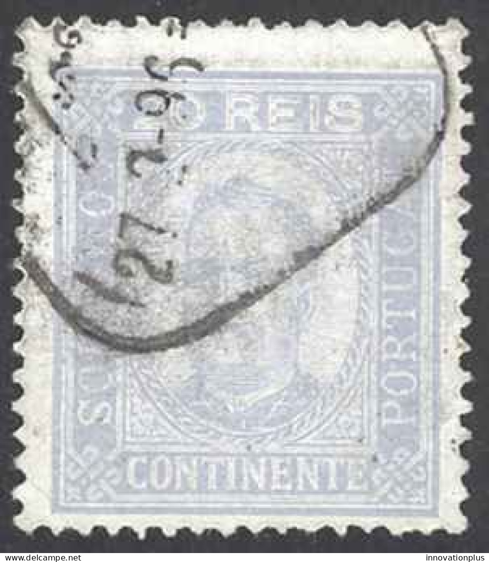 Portugal Sc# 70 Used (a) 1892-1893 20r King Carlos - Gebraucht