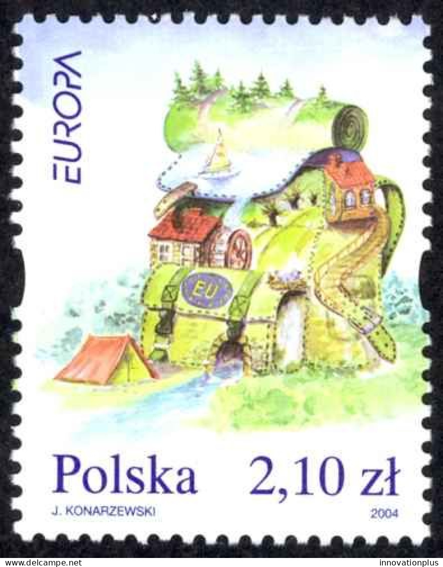 Poland Sc# 3722 MNH 2004 Europa - Unused Stamps