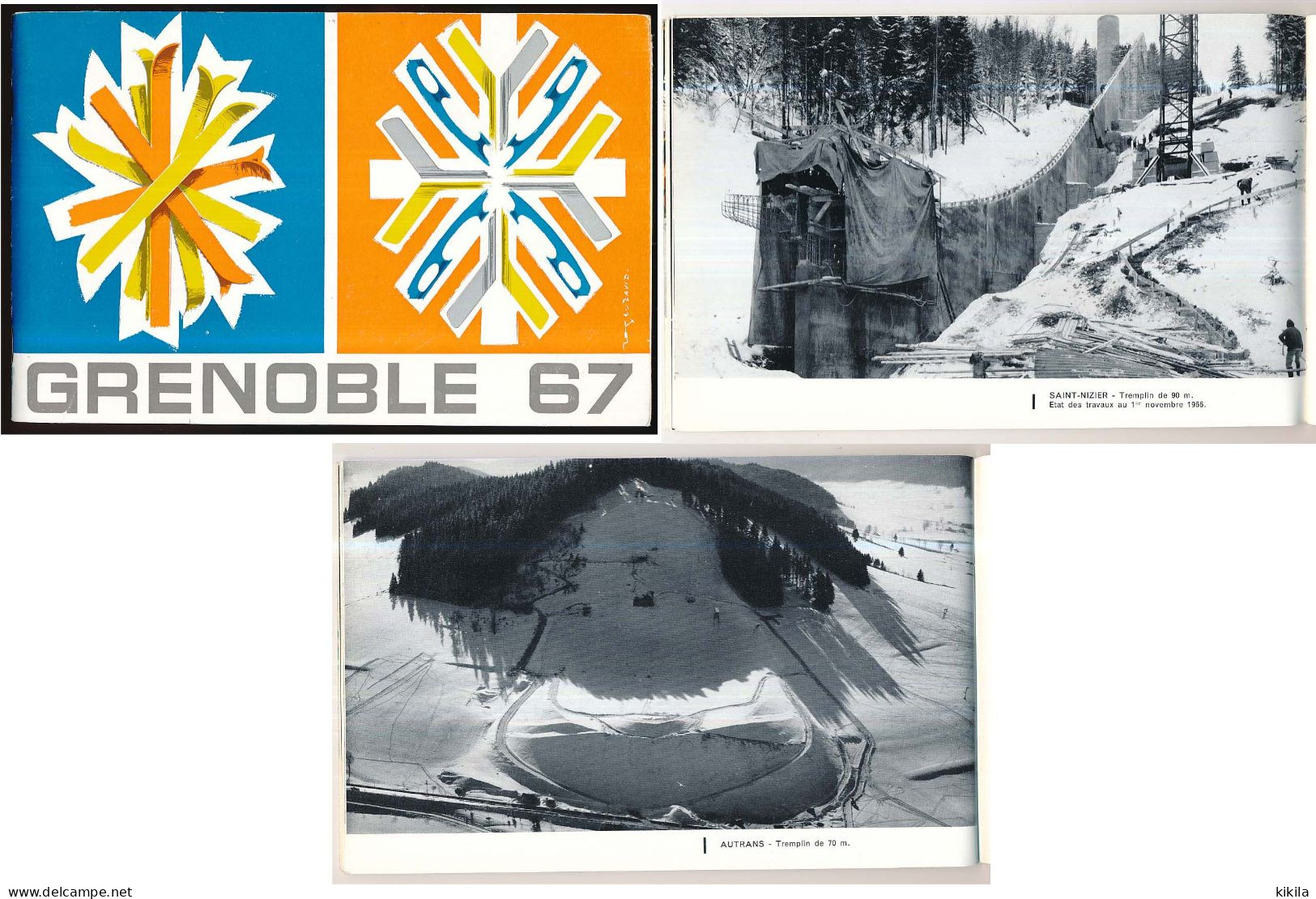 Livret Programme Des Semaines Internationales 1967 En  Prévisions Des X° Jeux Olympiques D'Hiver De Grenoble 1968 * - Livres