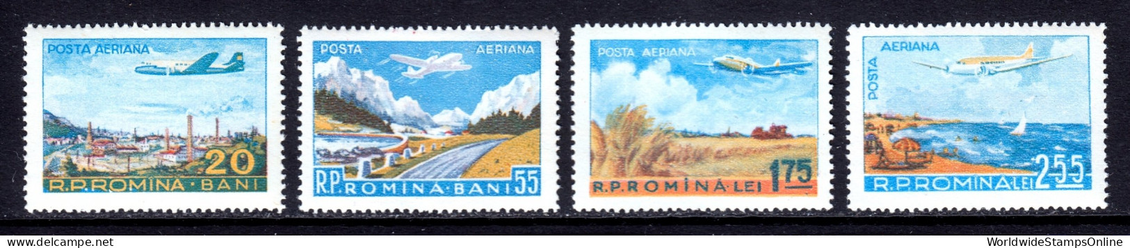 Romania - Scott #C45-C48 - MH - SCV $10 - Neufs