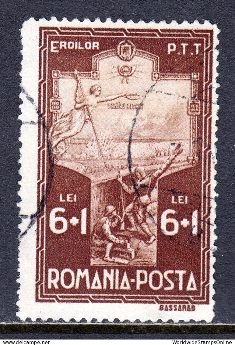 Romania - Scott #B38 - Used - Pencil/rev. - SCV $4.75 - Used Stamps