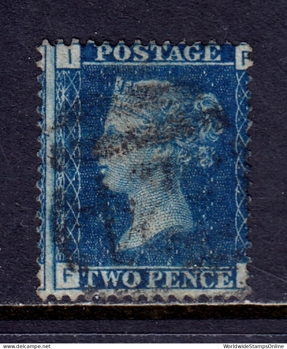 Great Britain - Scott #16 - Used - Old-time Hinge - SCV $21 - Used Stamps