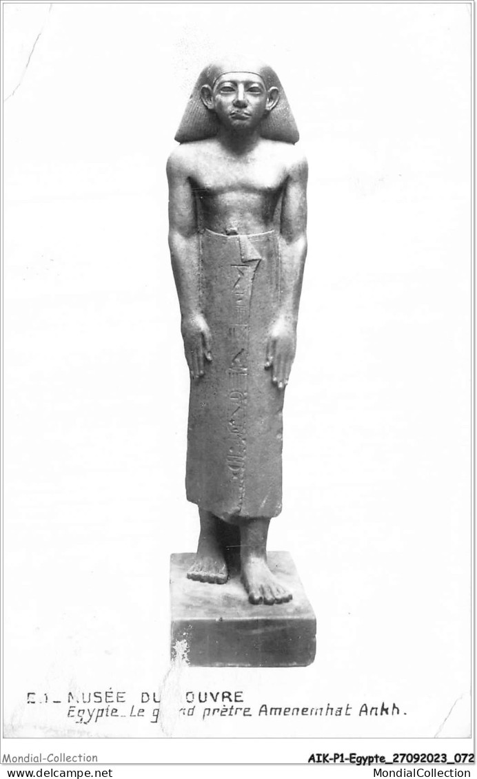 AIKP1-EGYPTE-0037 - Musée Du Louvre - égypte - Le Grand Prètre Amenenhat Ankh  - Museen