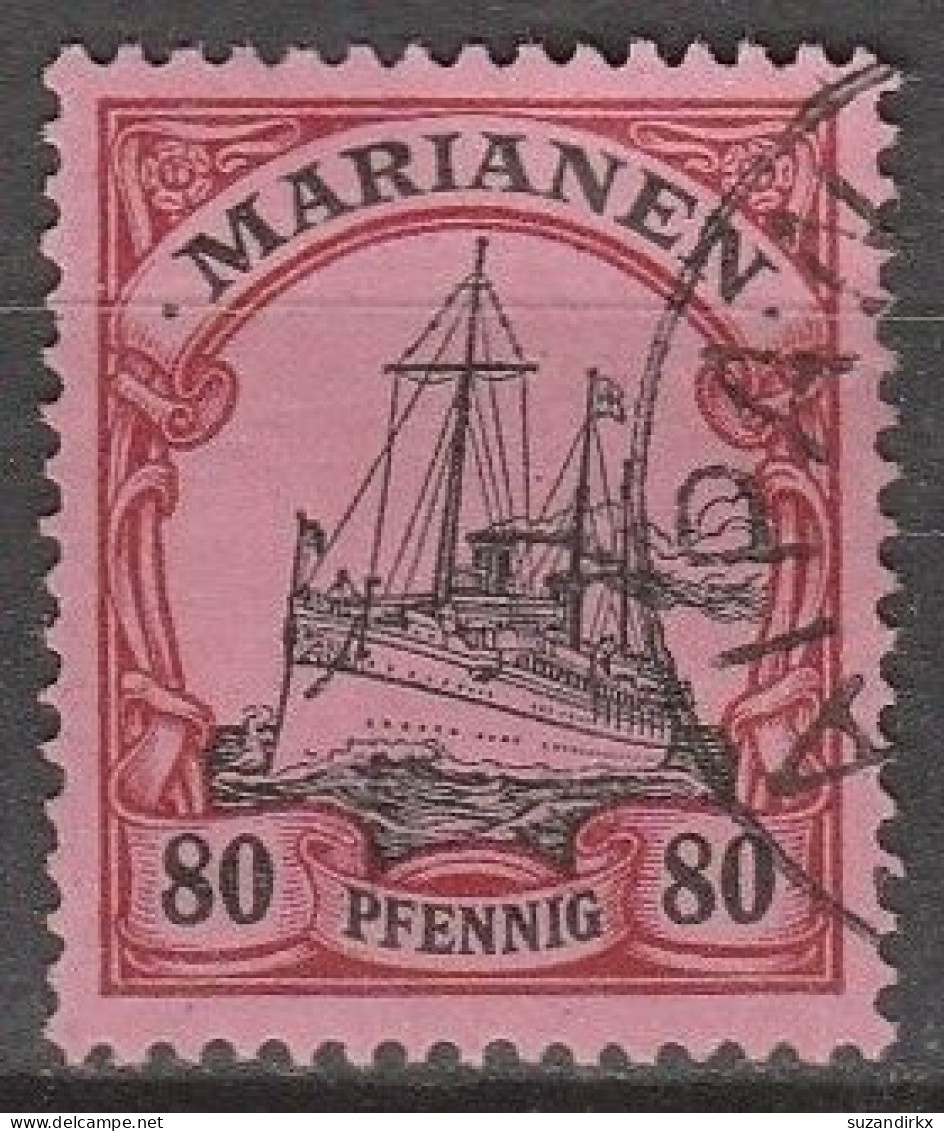 Marianen     .    Michel   .    15      .     O      .      Gestempelt - Isole Marianne