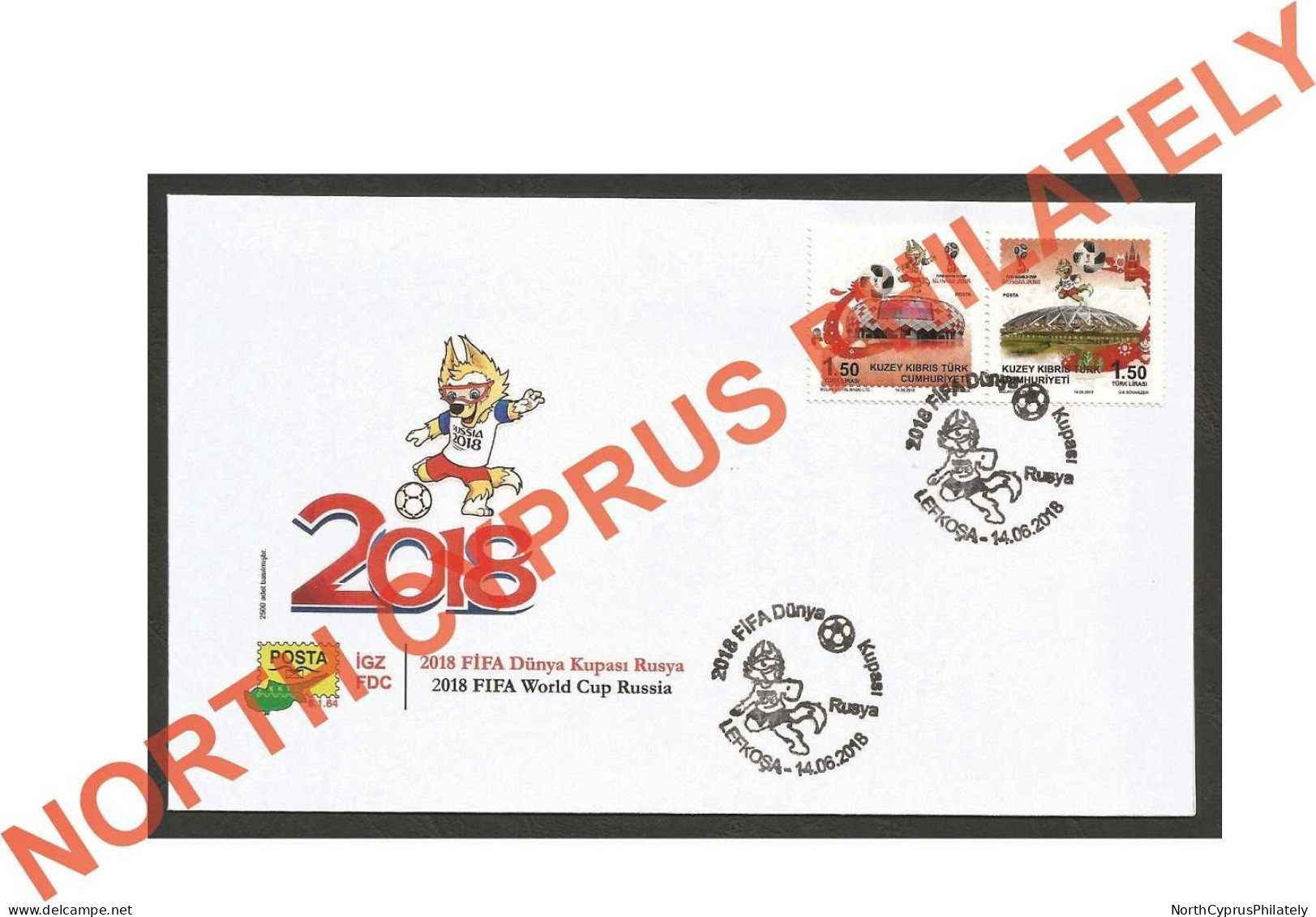 2018 Turkish Cyprus Zypern Cipro Chipre " Outdoor Sports Cycling Kayak " FDC - Storia Postale
