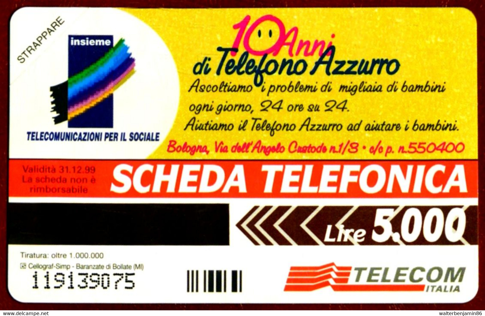 G 637 C&C 2703 SCHEDA TELEFONICA NUOVA MAGNETIZZATA TELEFONO AZZURRO - Públicas  Publicitarias