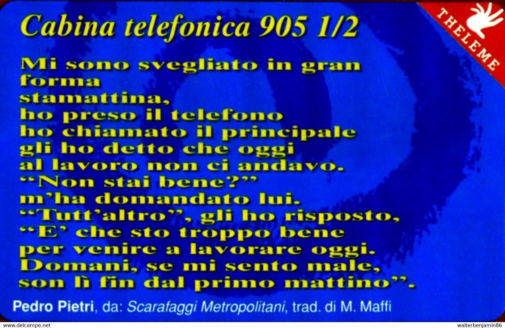 G 689 C&C 2701 SCHEDA TELEFONICA NUOVA MAGNETIZZATA VENEZIA POESIA CABINA - Öff. Gedenkausgaben