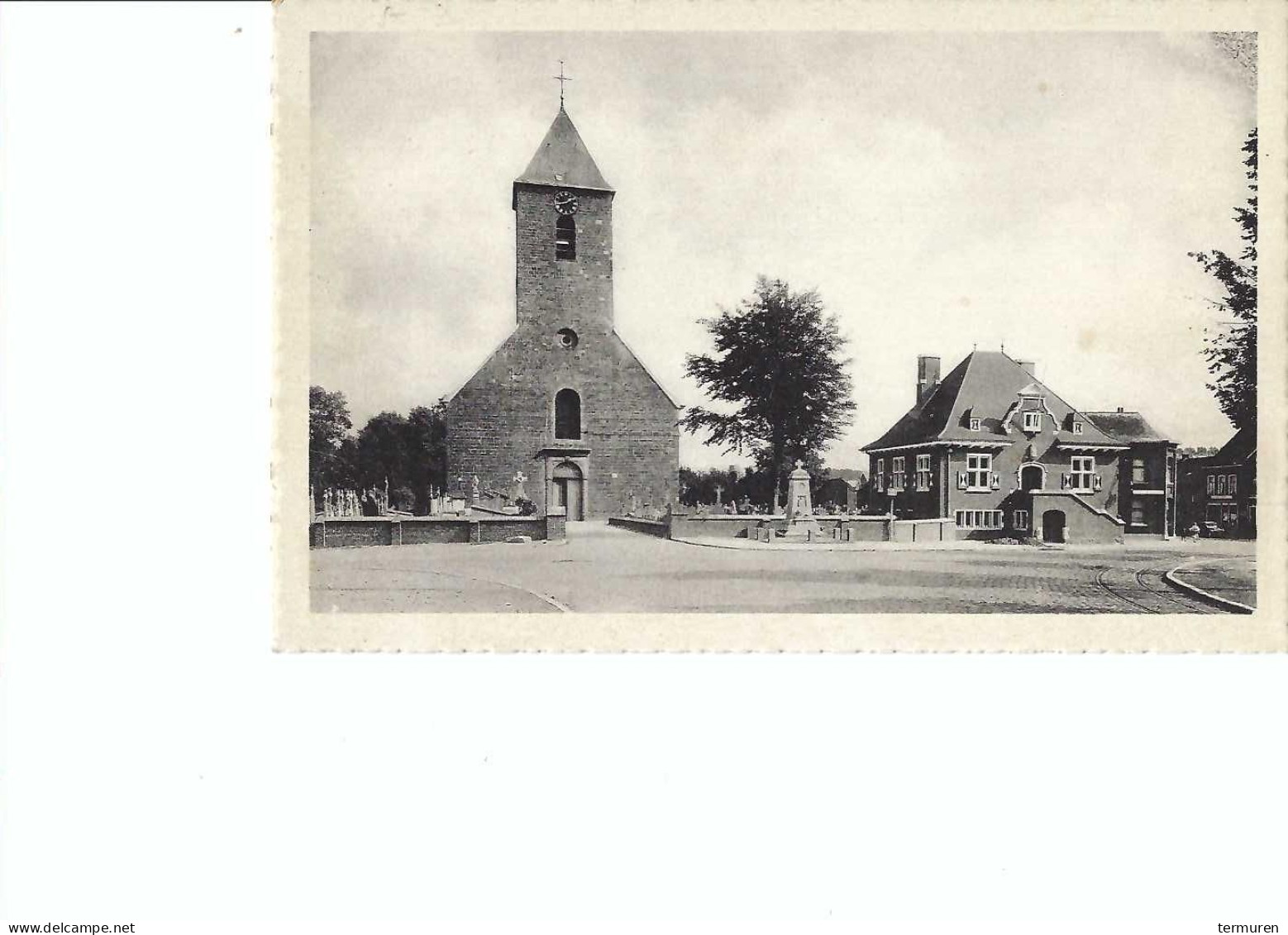 Sint-Lievens-Houtem: Kerk ,Monument, Gemeentehuis - Sint-Lievens-Houtem