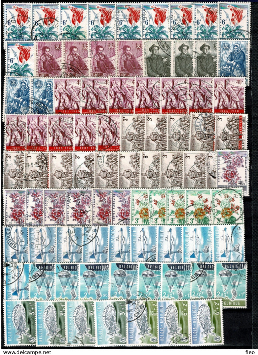 1960 Volledige Jaargang /ANNÉE COMPLÈTE Zonder BL32 (+/- 500 Timbres°) - Full Years