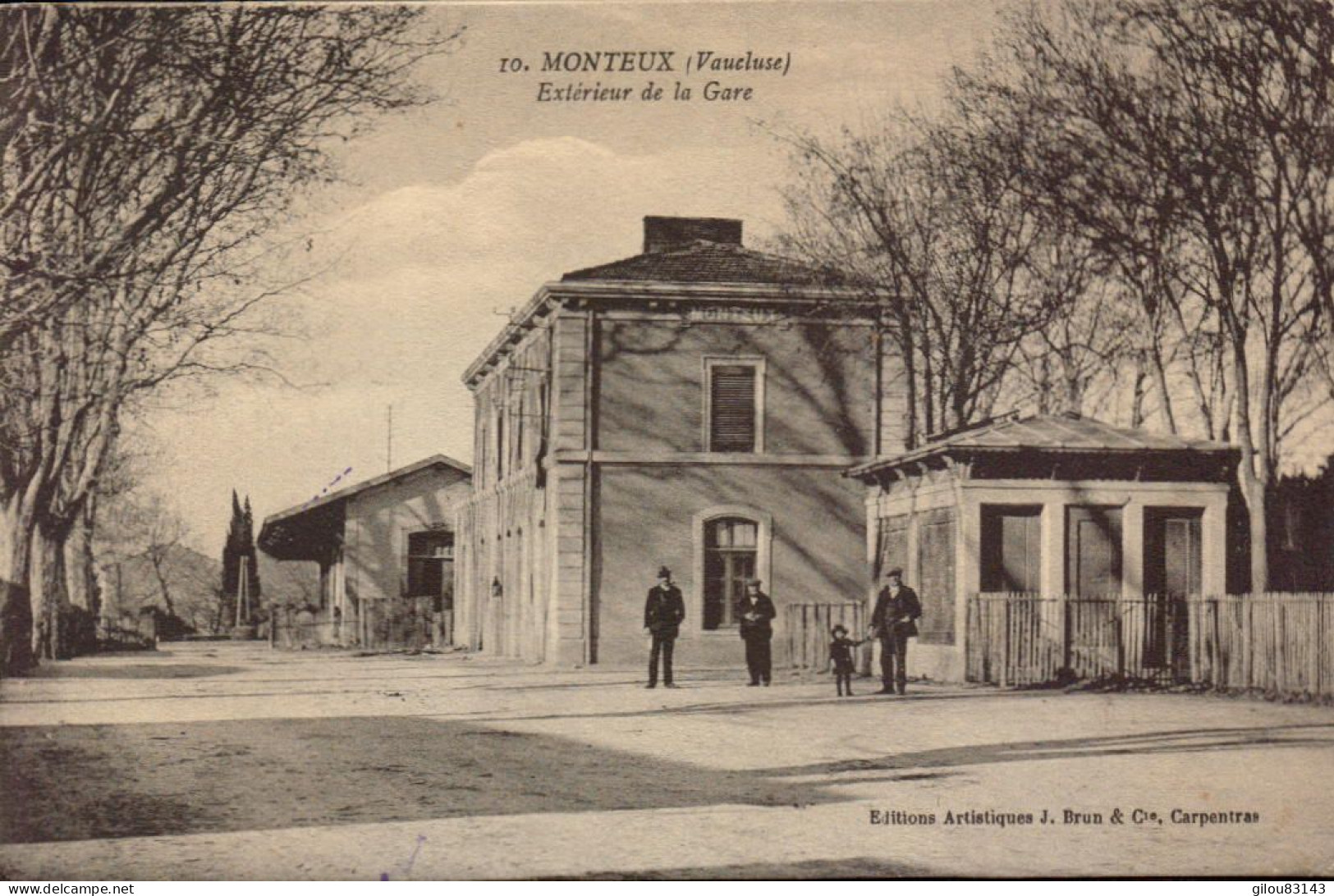 Vaucluse, Monteux, Exterieur De La Gare - Monteux