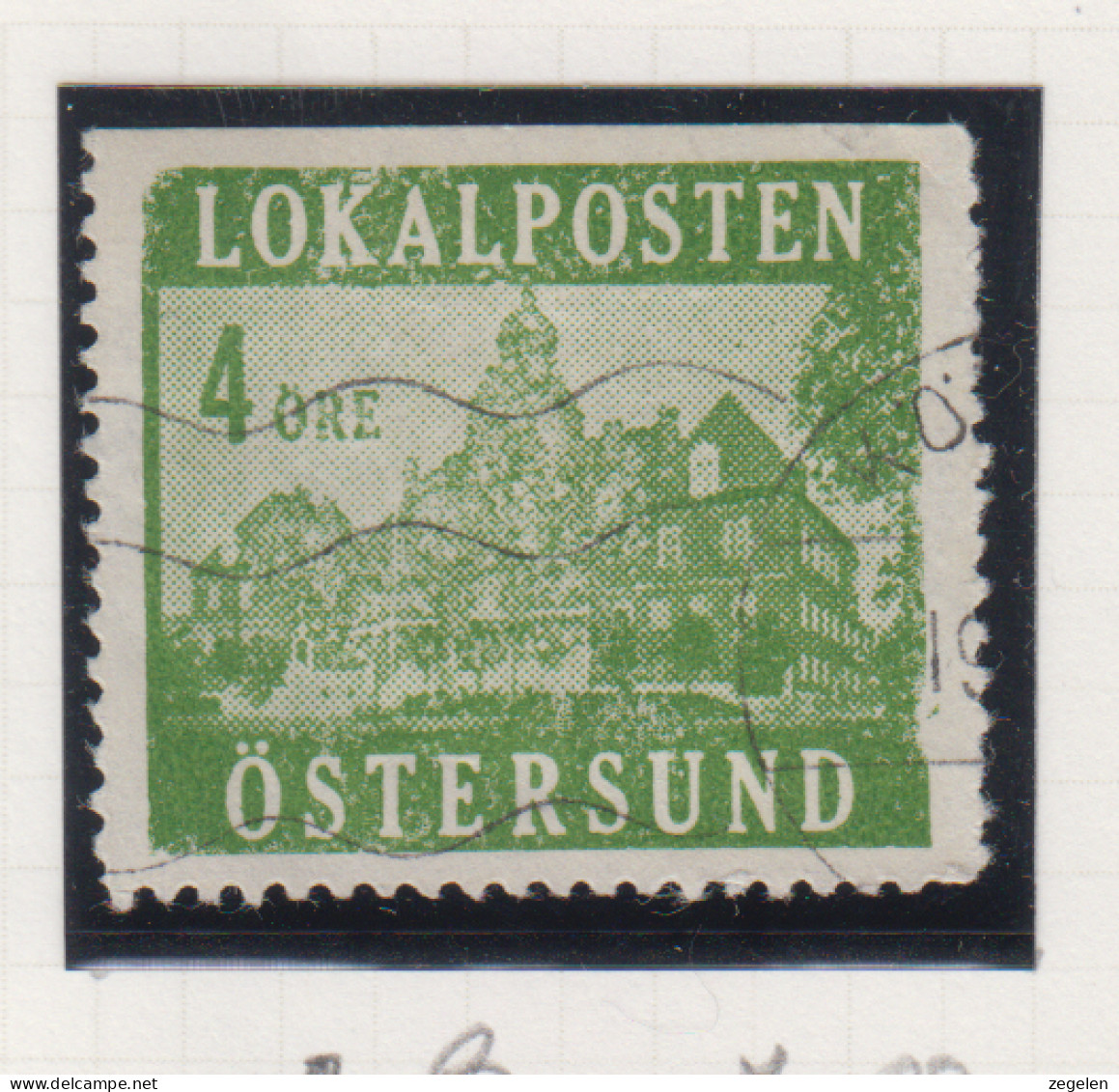 Zweden Lokale Zegel Cat. Facit Sverige 2000 Private Lokaalpost Östersund Lokalposten 1 - Local Post Stamps