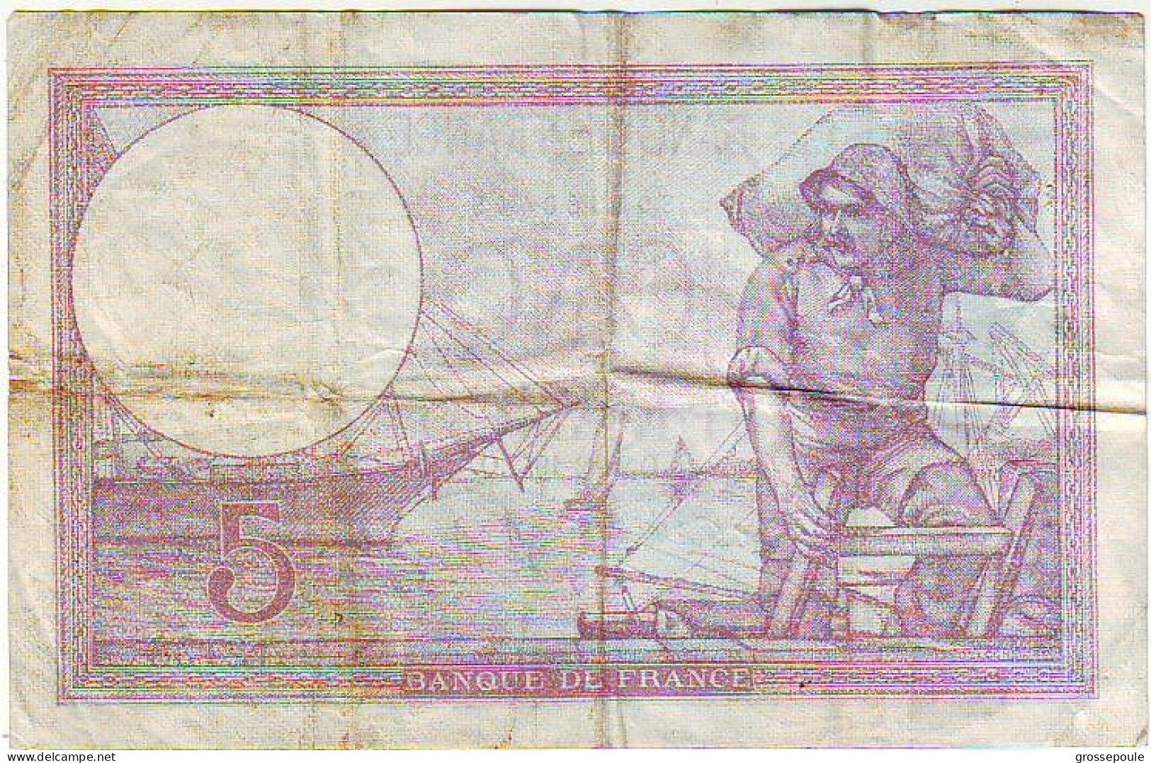 BILLET 5 FRANCS VIOLET - Du 22 Février 1923 - - F 12136 - 445 - - 5 F 1912-1917 ''Bleu''