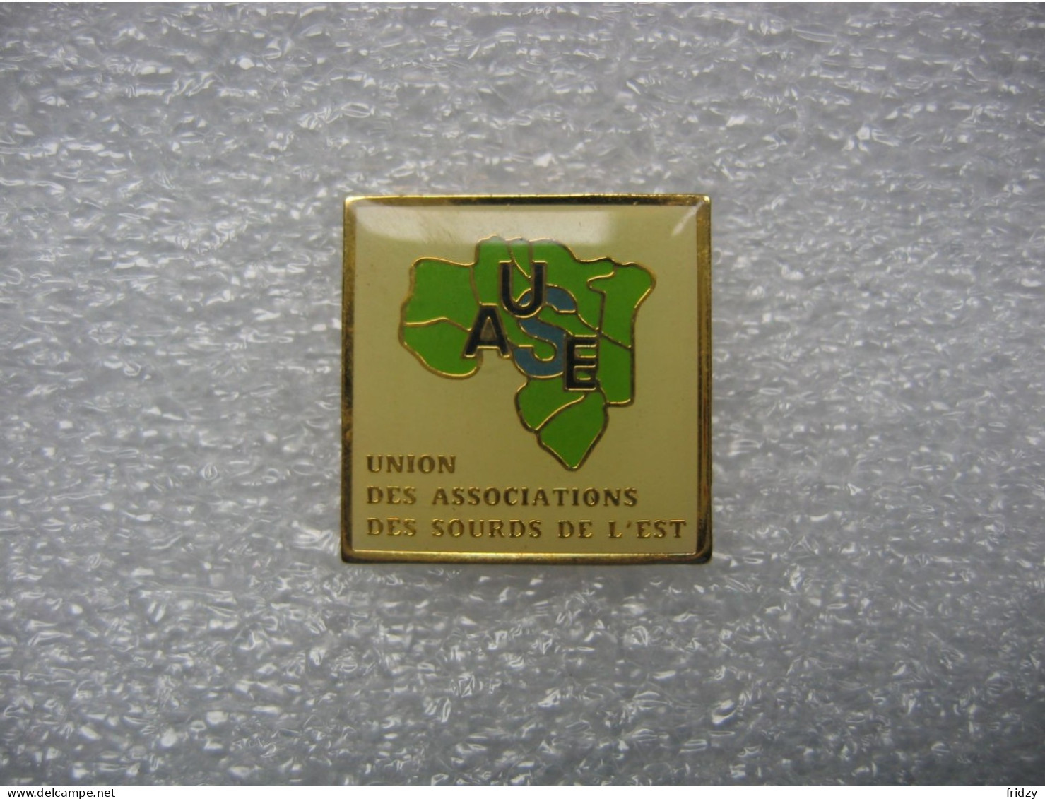 Pin's De L'union Des Associations Des Sourds De L'est - Medizin