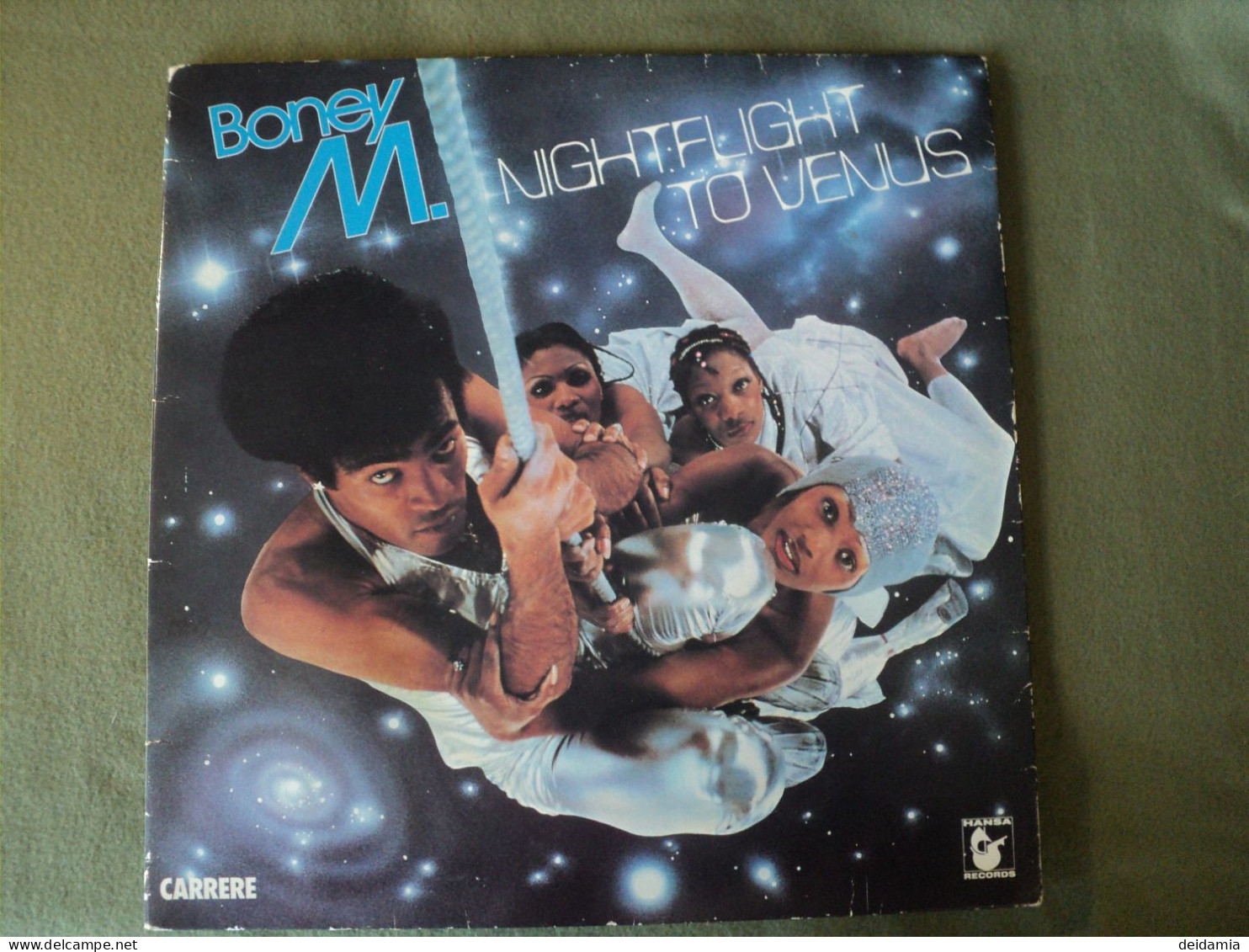 33 TOURS BONEY M. 1978. HANSA RECORDS CARRERE 67 225 NIGHTFLIGHT TO VENUS / RASPUTIN / PAINTER MAN / HE WAS A STEPPENWOL - Disco, Pop