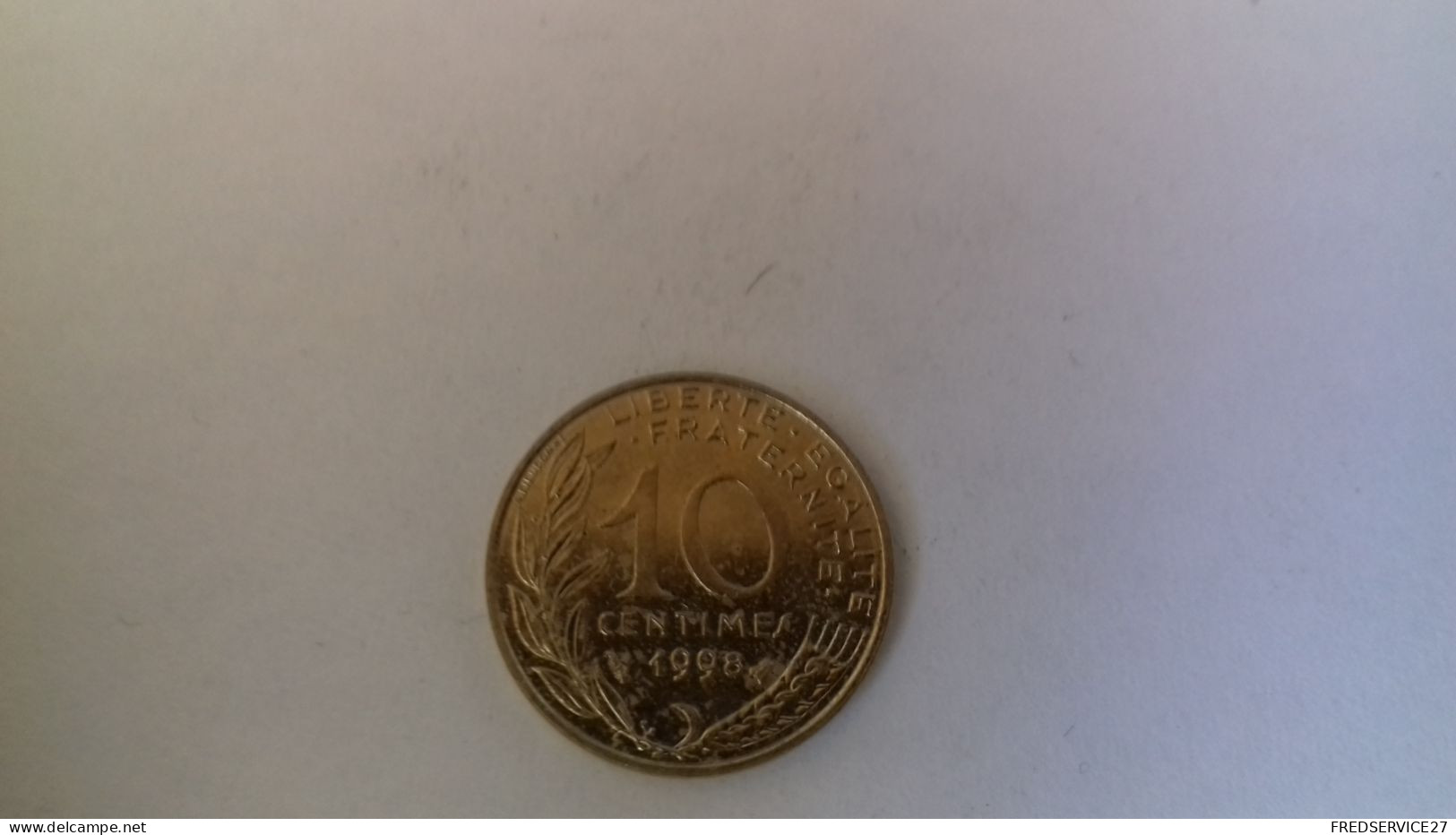 BS11/ 10 CENTIMES 1998 - 10 Centimes