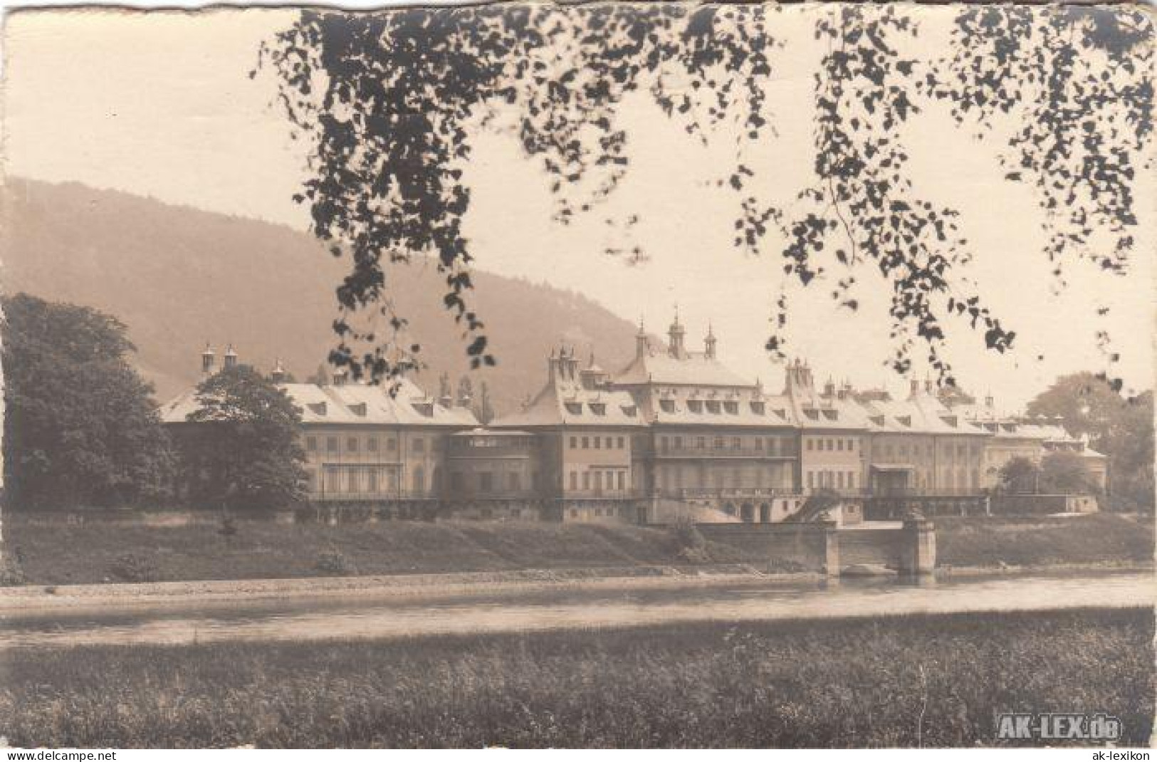 Ansichtskarte Pillnitz Foto AK Lustschloß Pillnitz 1922 - Pillnitz