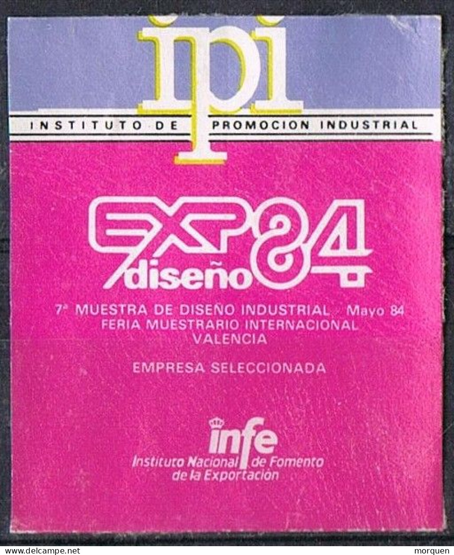 Sello Viñeta VALENCIA 1984. IPI, Muestra De Diseño Industrial * - Variétés & Curiosités