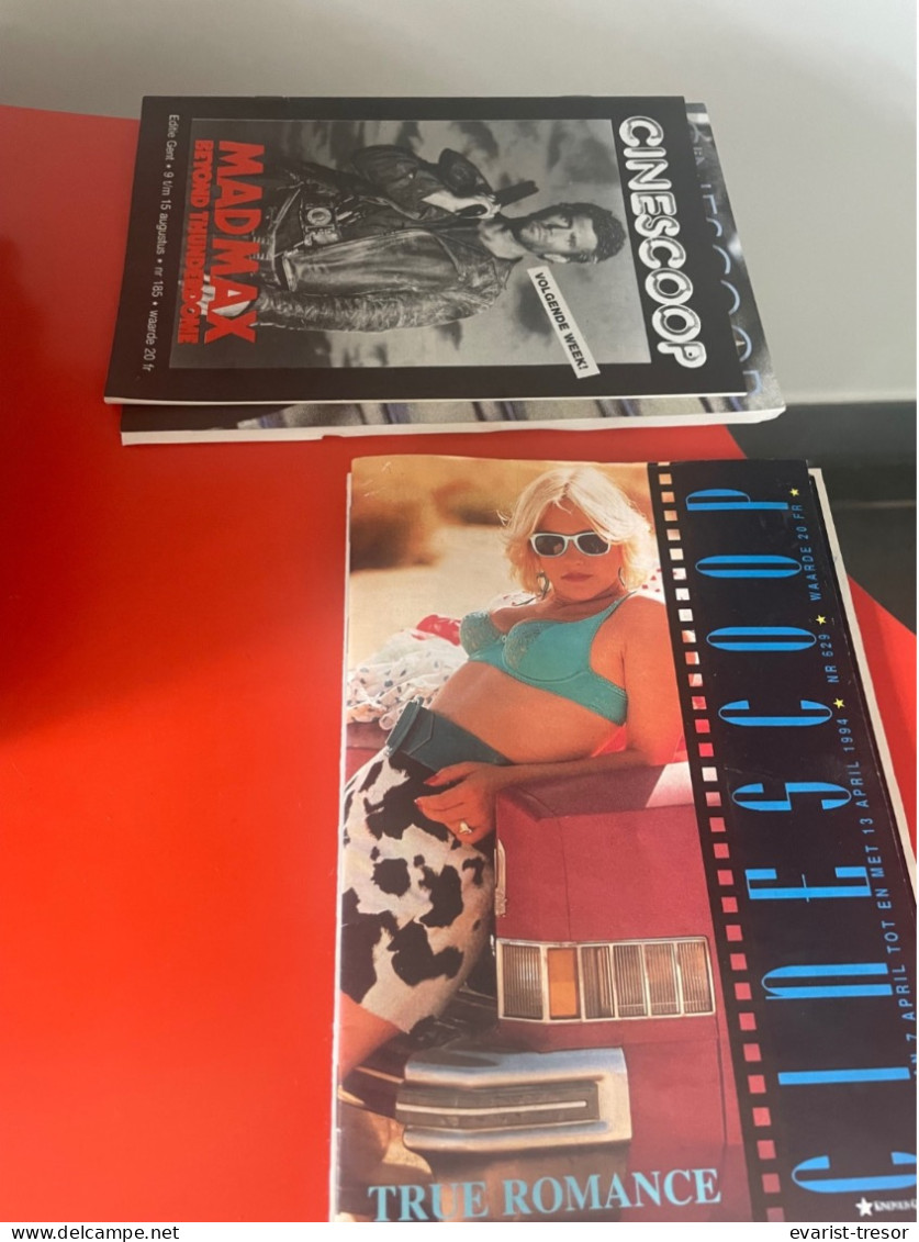 210 Magazines Gentse Bioscoop Cinema Film Cinescoop 1985-1999 Gent Publiciteit - Sonstige Formate