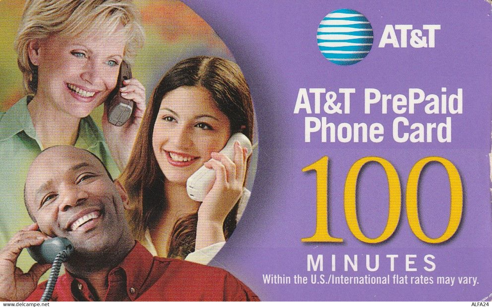 PREPAID PHONE CARD USA AT-T (CZ105 - AT&T