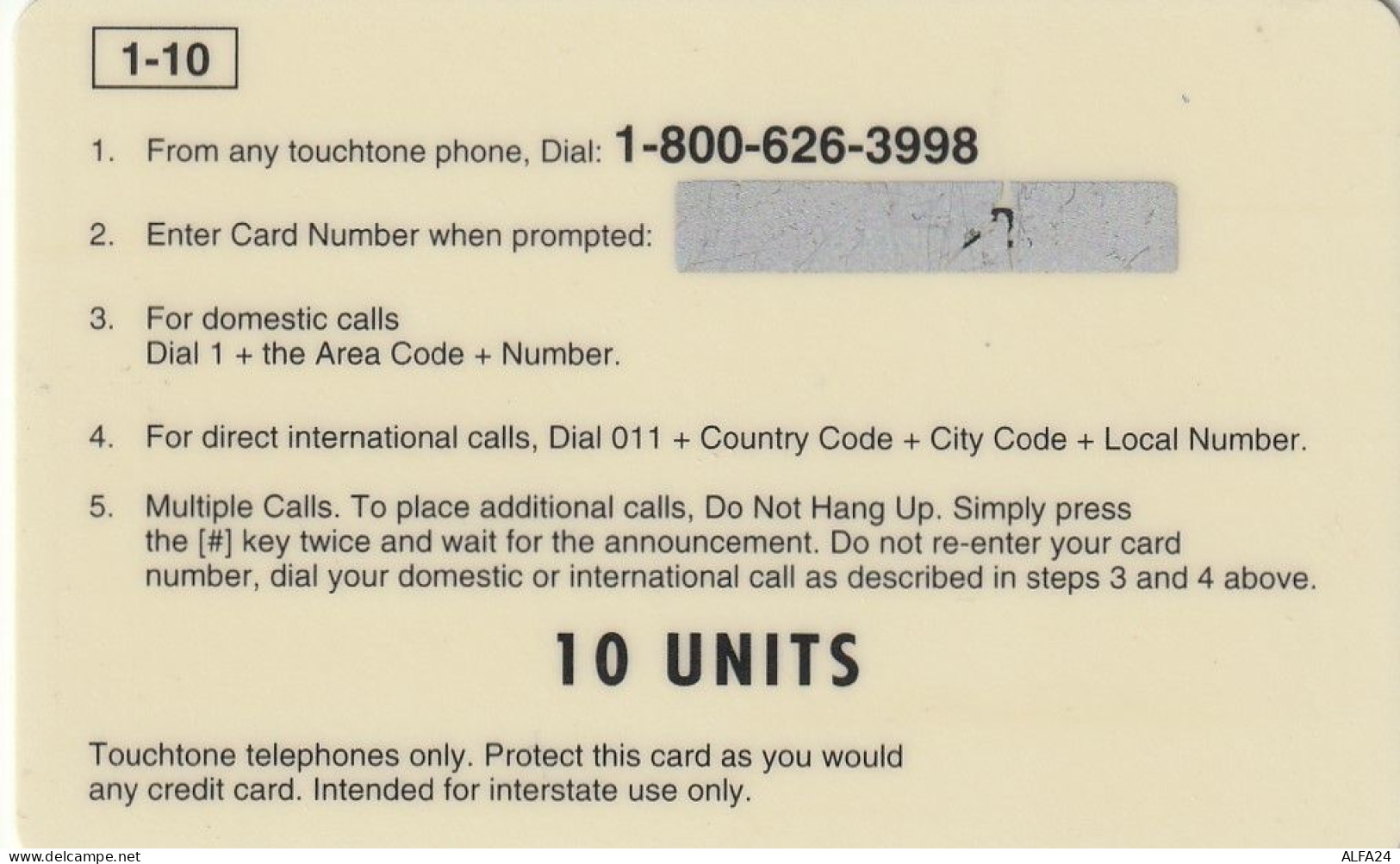 PREPAID PHONE CARD USA LADY DIANA (CZ28 - Sonstige & Ohne Zuordnung