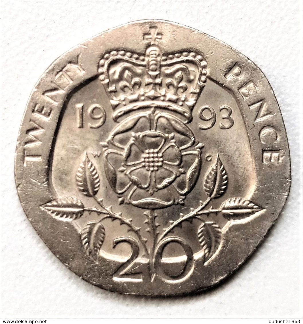 Grande Bretagne - 20 Pence 1993 - 20 Pence