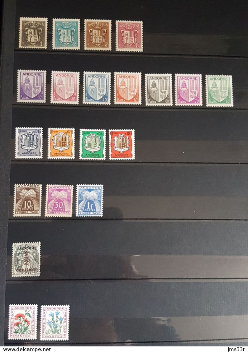 Lot De Timbres D'Andorre - Andere & Zonder Classificatie