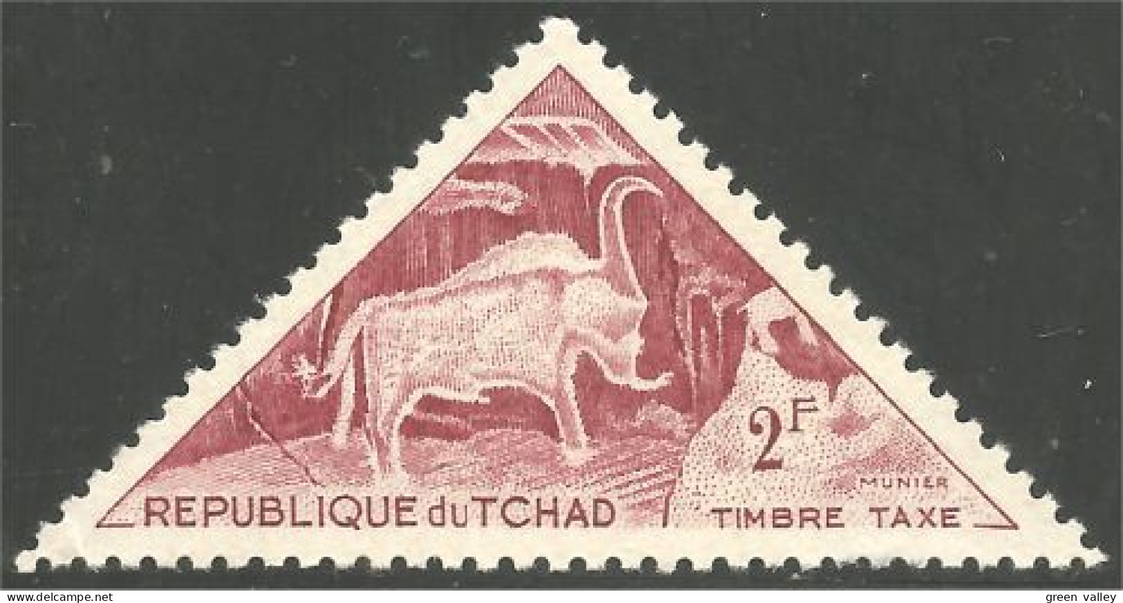 855 Tchad Elephant Olifant Elefante MNH ** Neuf SC (TCD-53) - Elefanten