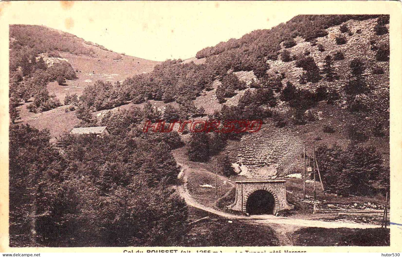 CPA VERCORS - COL DU ROUSSET - Vercors