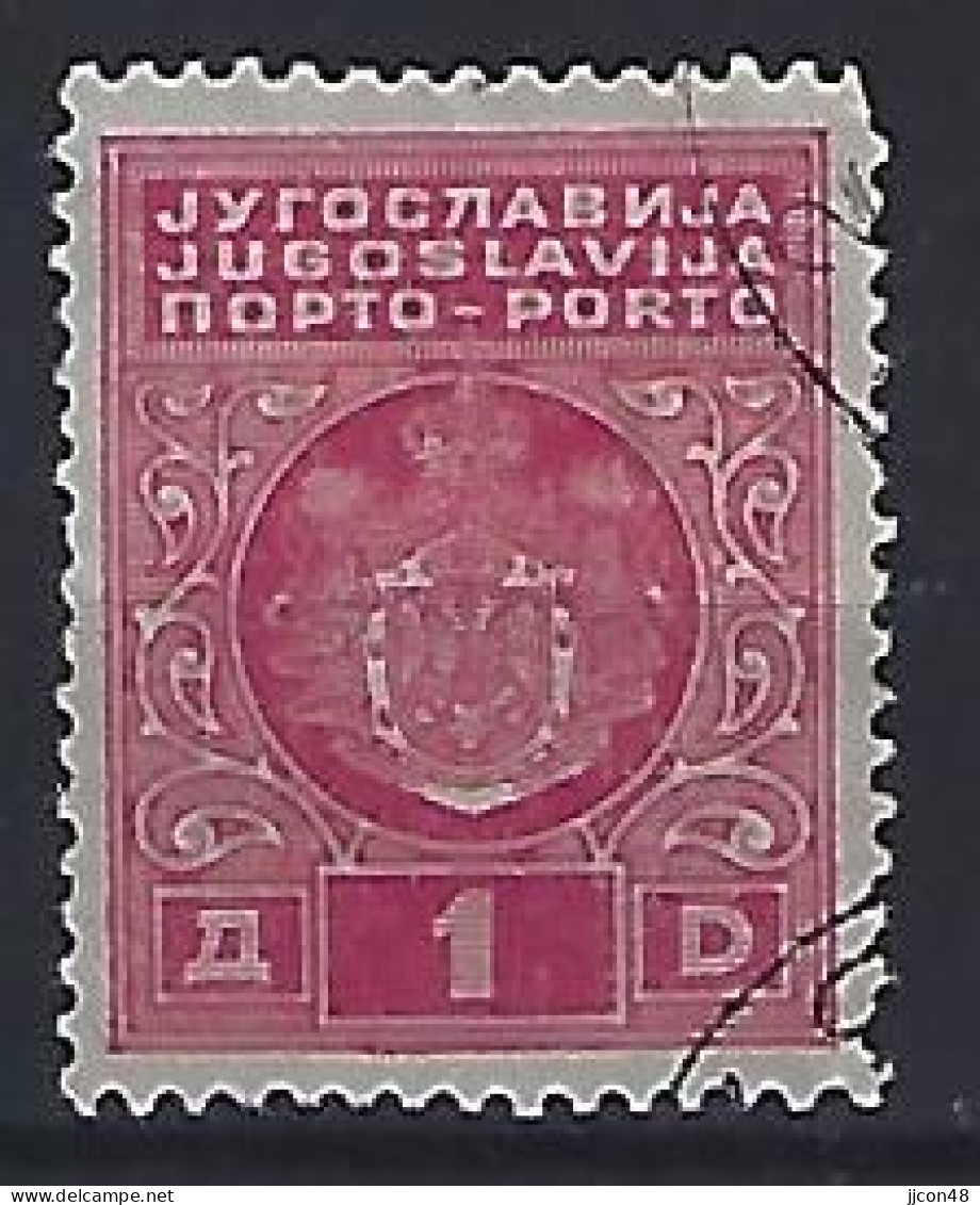 Jugoslavia 1931-40  Portomarken (o) Mi.65 Type II - Timbres-taxe