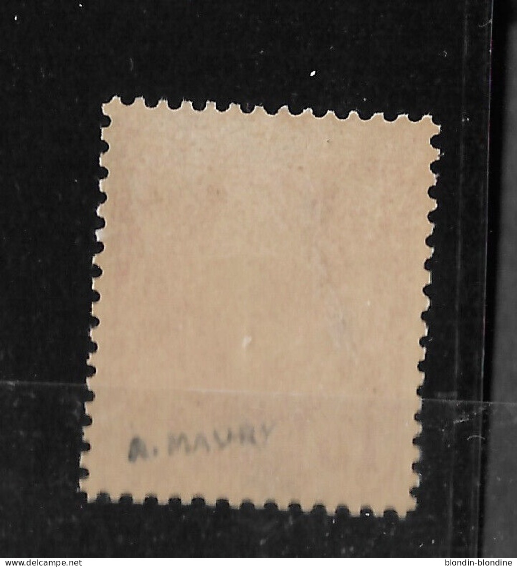 MONACO YT 5 NEUF* TB Signé Maury - Unused Stamps