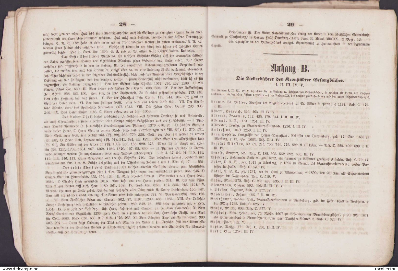 Programm Des Evangelischen Gymnasiums A. C. Zu Mediasch Und Der Damit Vereinigten Schulanstalten Für Das Schuljahr 1857 - Alte Bücher