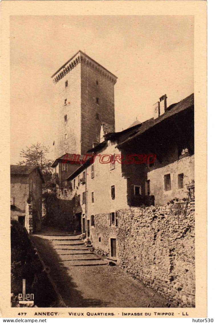 CPA ANNECY LE VIEUX - IMPASSE DU TRIPPOZ - Annecy-le-Vieux