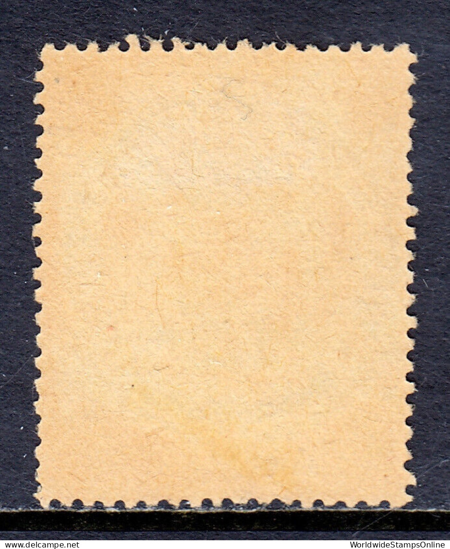 RHODESIA — SCOTT 35 — 1896 2/6- BROWN & VIOLET ON YELLOW ARMS — USED — SCV $65 - Rhodésie Du Nord (...-1963)