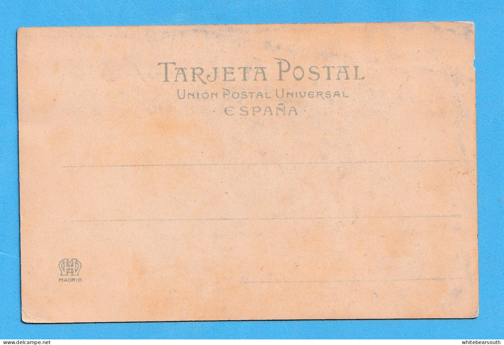 583 SPAIN ESPAÑA PAIS VASCO FUENTERRABIA  IGLESIA CHURCH / PALACIO CARLOS V ED. HAUSER  MENET   POSTCARD - Sonstige