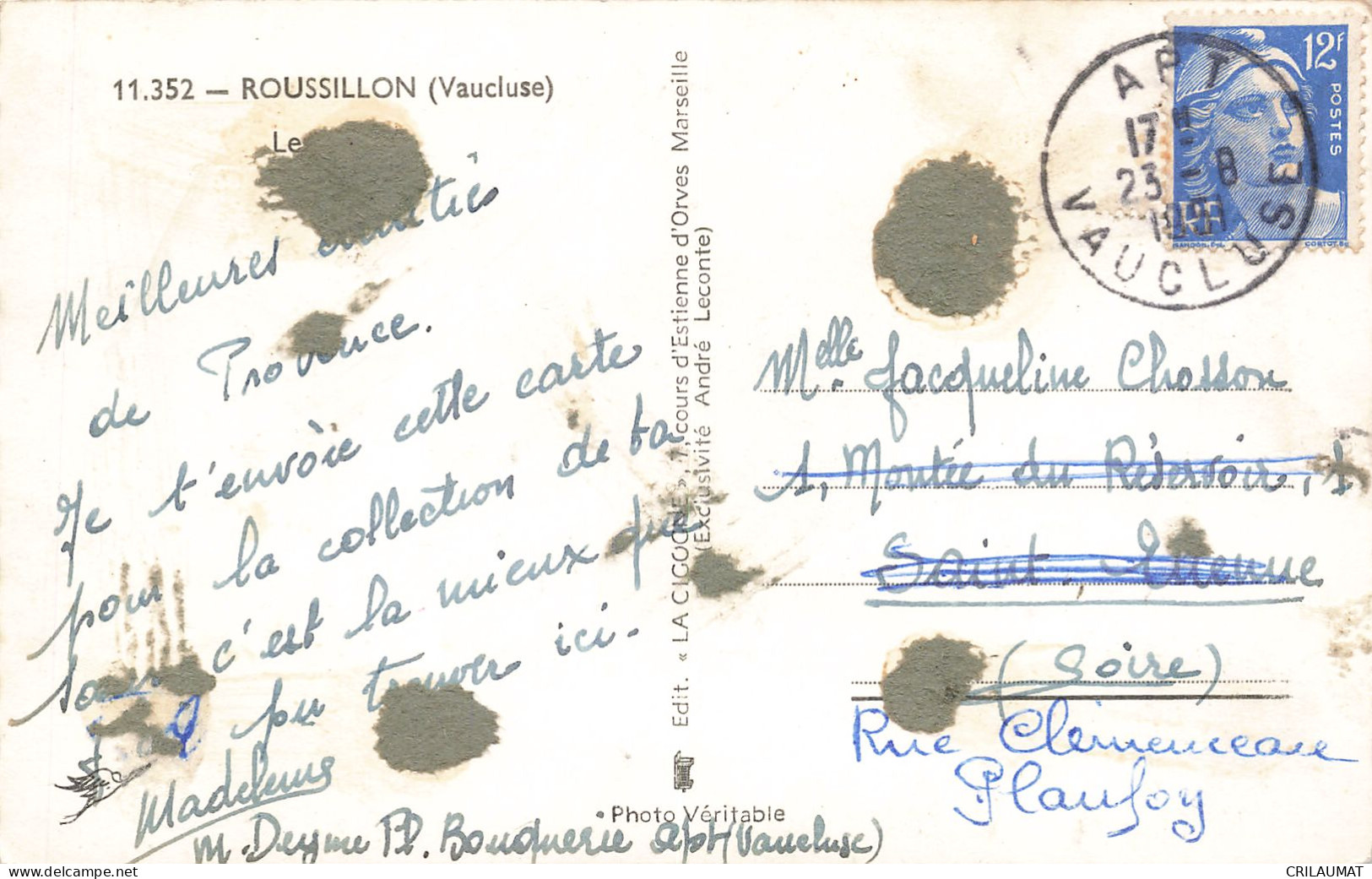 84-ROUSSILLON-N°T5286-H/0271 - Roussillon