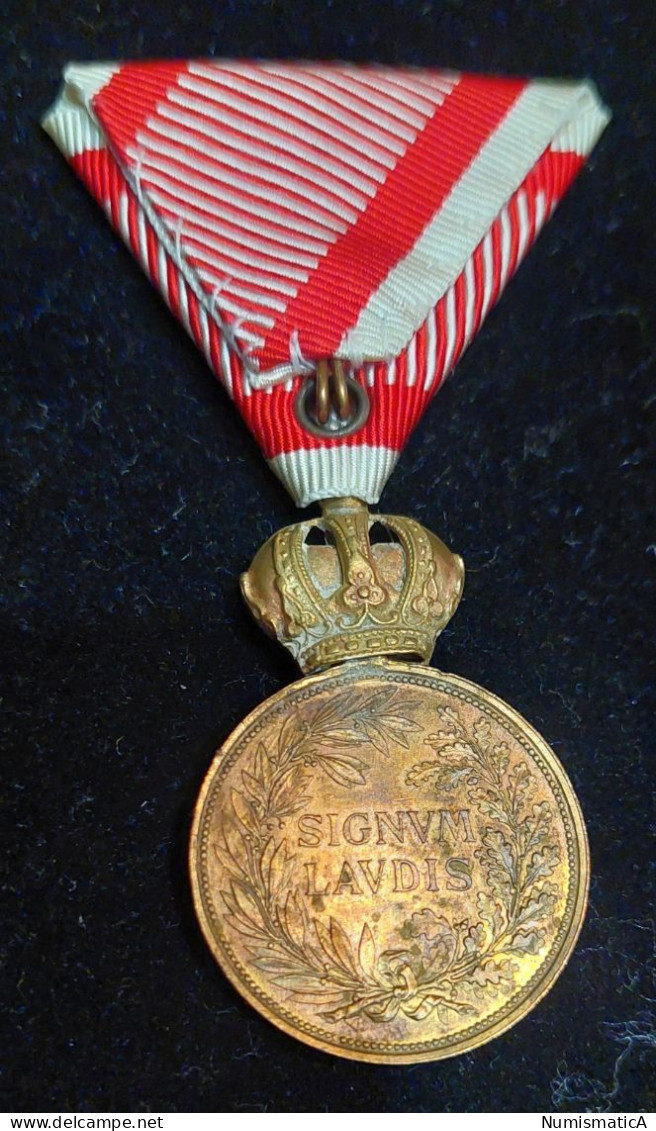 A Military Merit Medal - SIGNVM LAVDIS - Bronze