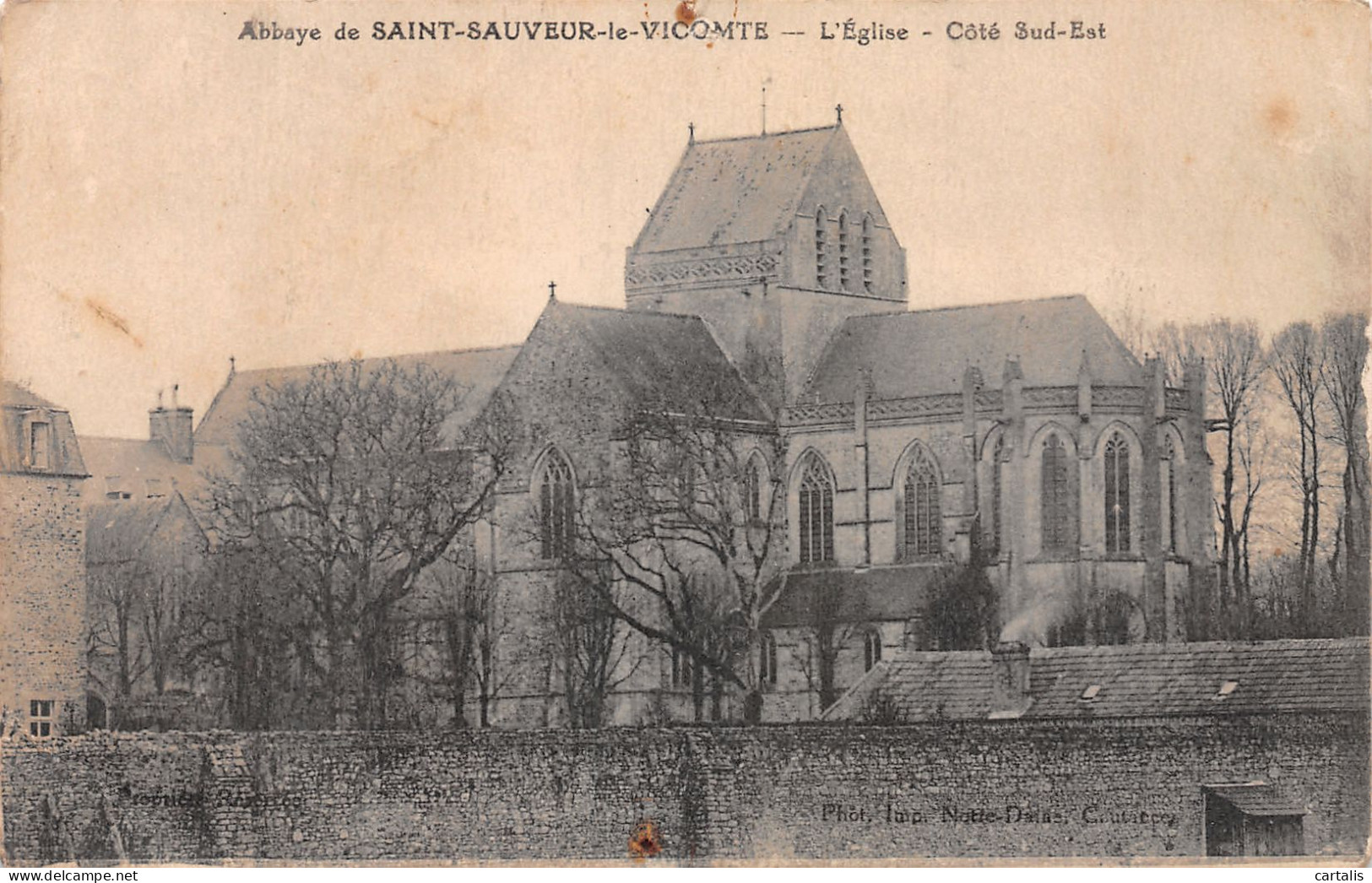 50-SAINT SAUVEUR LE VICOMTE-N°C4049-C/0069 - Saint Sauveur Le Vicomte