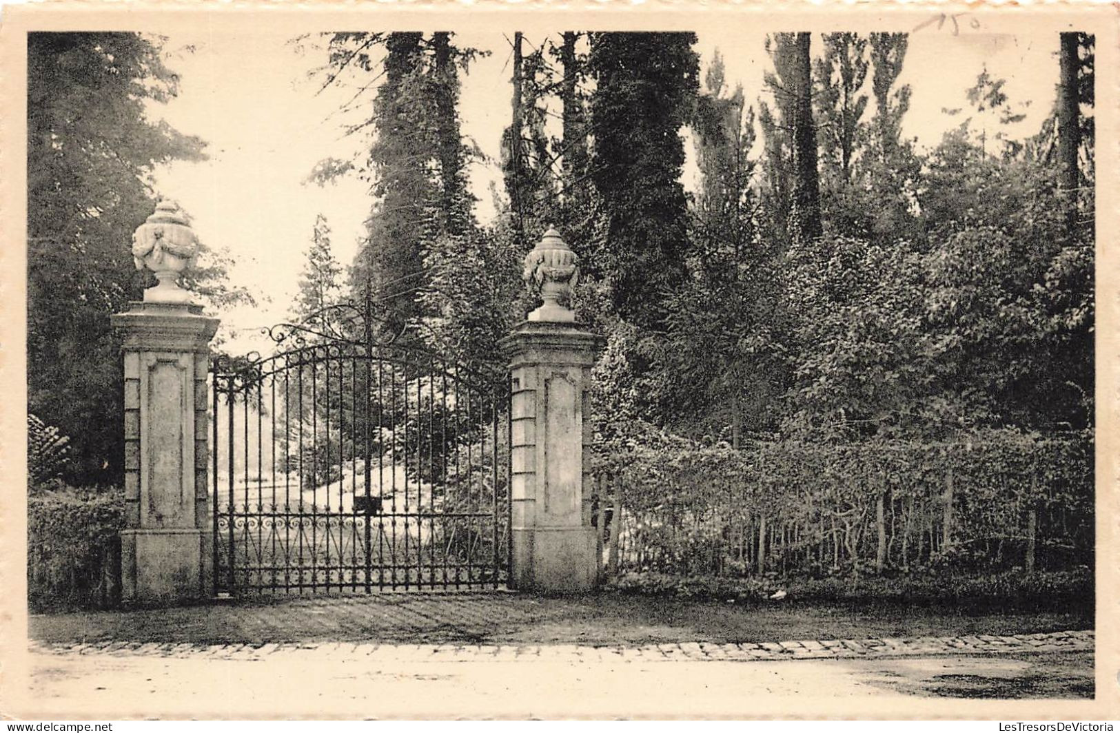 BELGIQUE - Hollogne Sur Geer - Le Parc Naveau - Vue Générale - Face à La Porte D'entrée - Carte Postale Ancienne - Geer