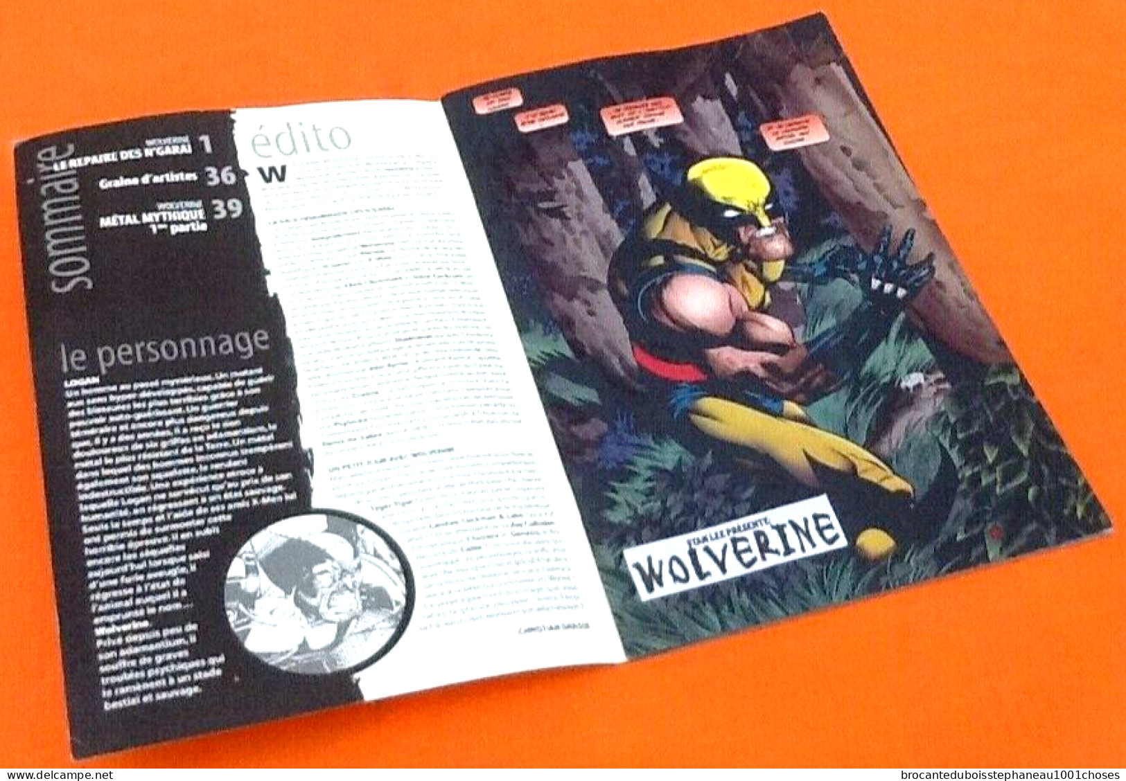 Wolverine  Recherche Adamantium Désespérément ! N° 47  Août 1997  Marvel France - Autres & Non Classés