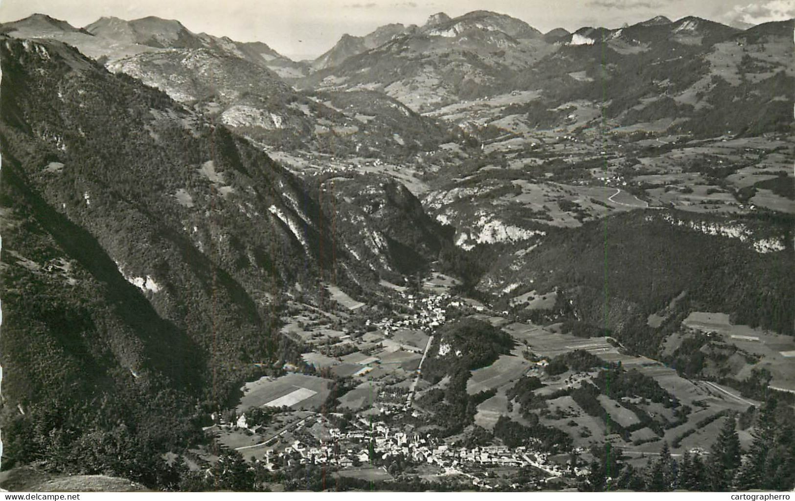 France Saint Jeoire En Faucigny (Haute Savoie)  Pouilly & Vallee Du Risse Vue Generale - Saint-Jeoire