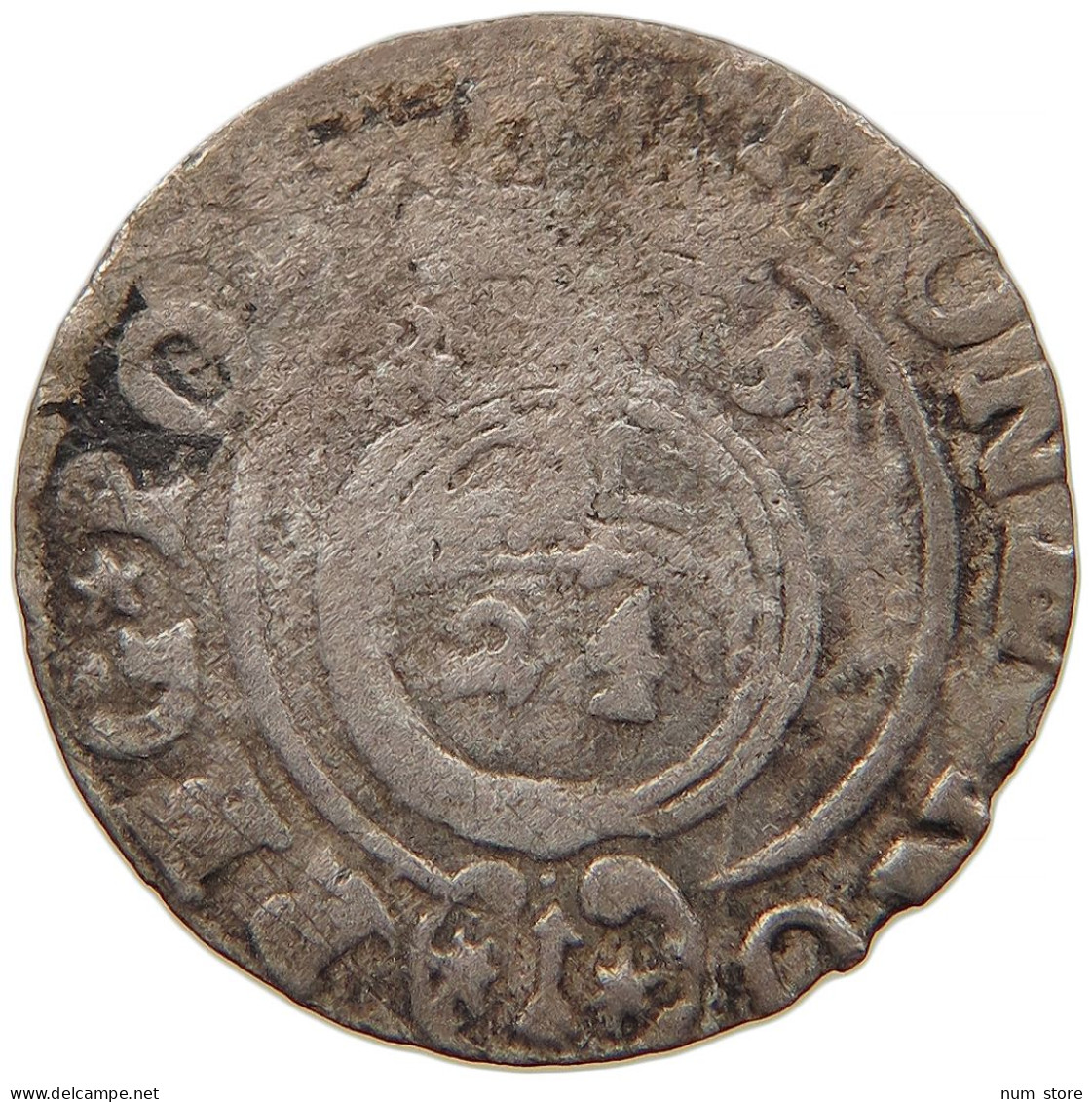 POLAND POLTORAK 1/24 TALER DREIPÖLKER 1623 Sigismund III. (1587-1632) #t033 0111 - Polen